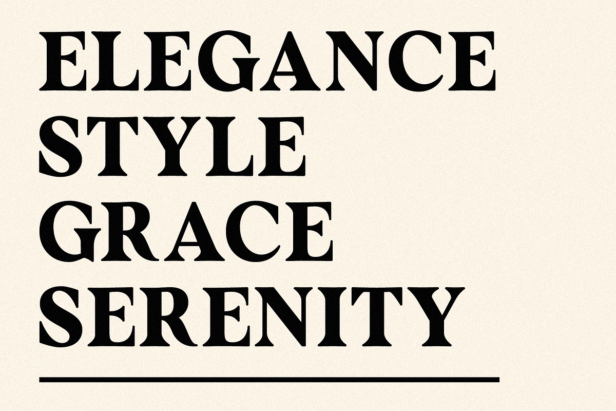 FRENCH GALLERY - vintage soft serif, a Serif Font by Misha Sova (Photo 6 of 11)