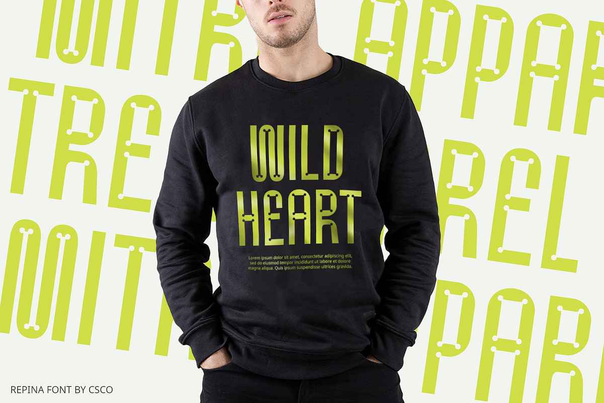 Repina – Inktrap Font, a Sans Serif Font by Craft Supply Co. (Photo 6 of 8)