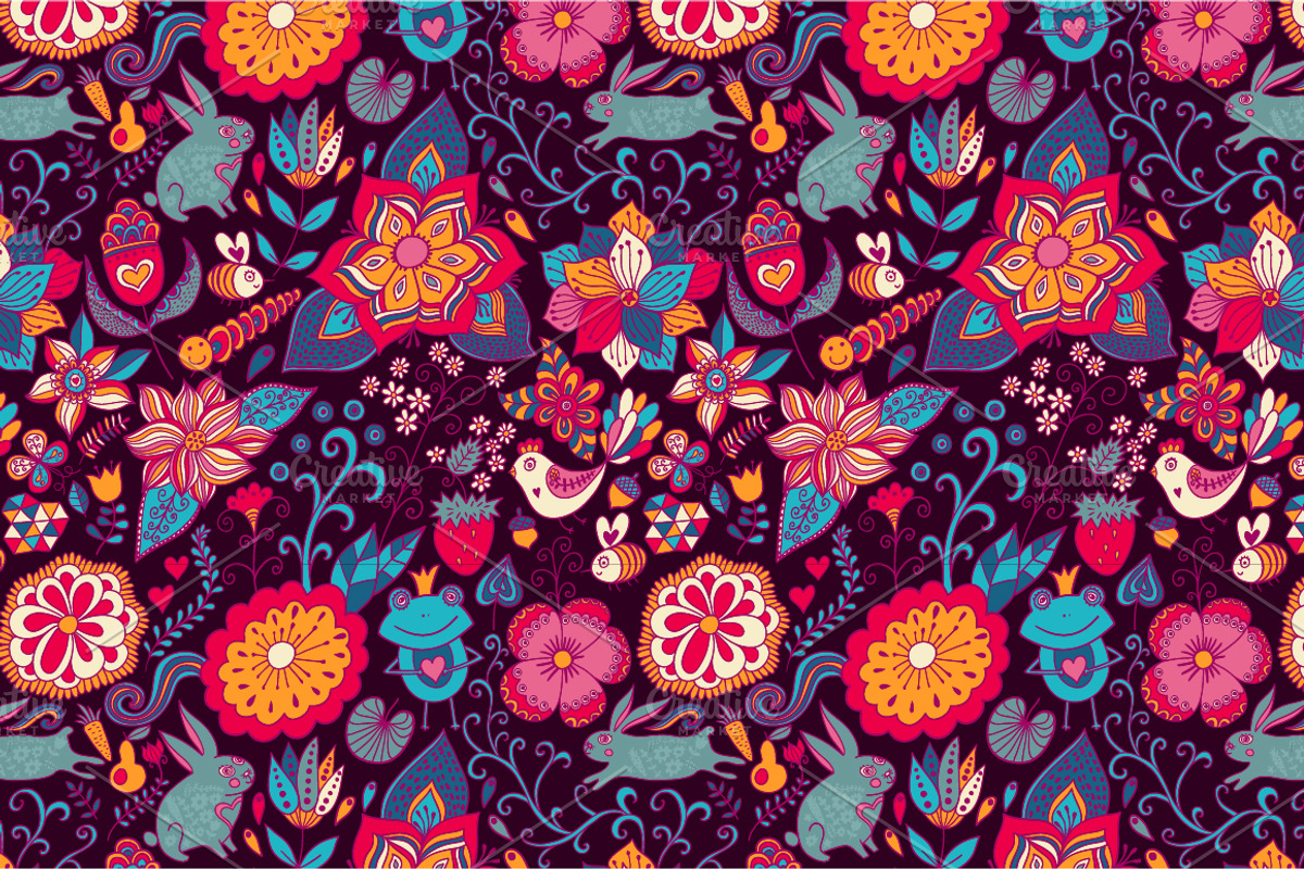 Summer pattern and cards preview 2