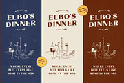 Marques Rounded Rough, a Serif Font by Craft Supply Co. (Thumbnail 6 of 8)