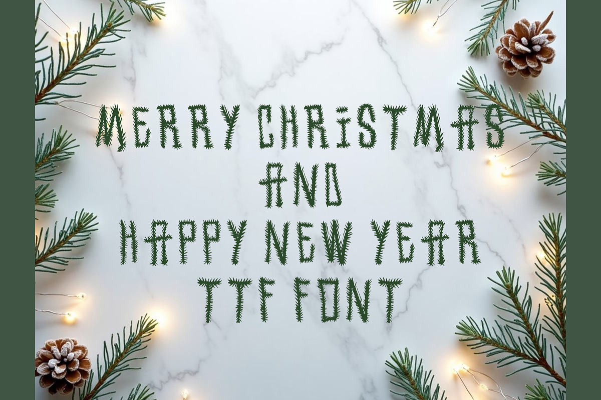 Merry Christmas TTF Font, a Handwritten Font by SketchArtStudio (Photo 1 of 4)