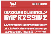 Mind Blowing font, a Font by weknow (Thumbnail 2 of 5)