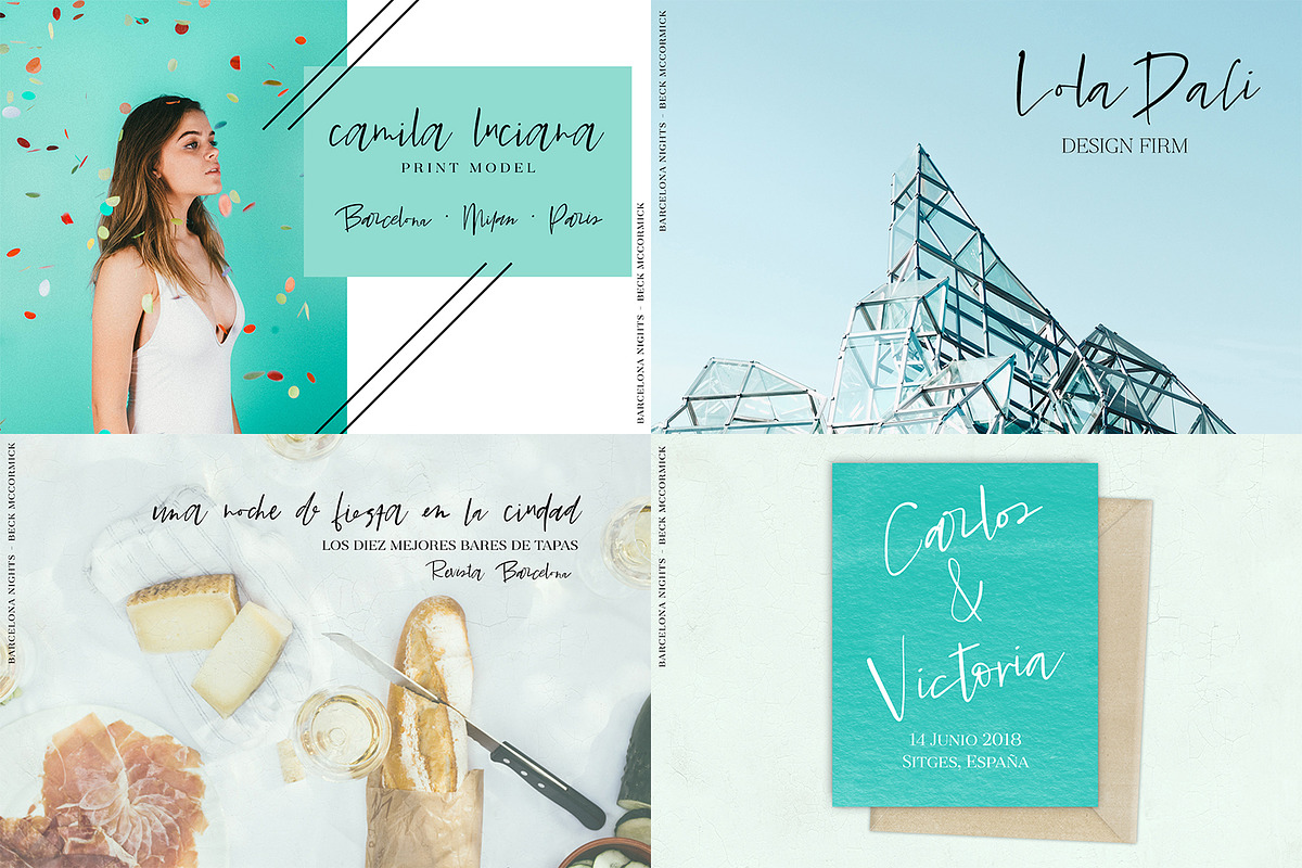 The Spring Font Bundle, a Handwritten Font by Beck McCormick (Photo 3 of 11)