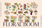 Floral Boom || Posters Affirmations, a Pattern Graphic by nadispasibenko (Thumbnail 9 of 13)