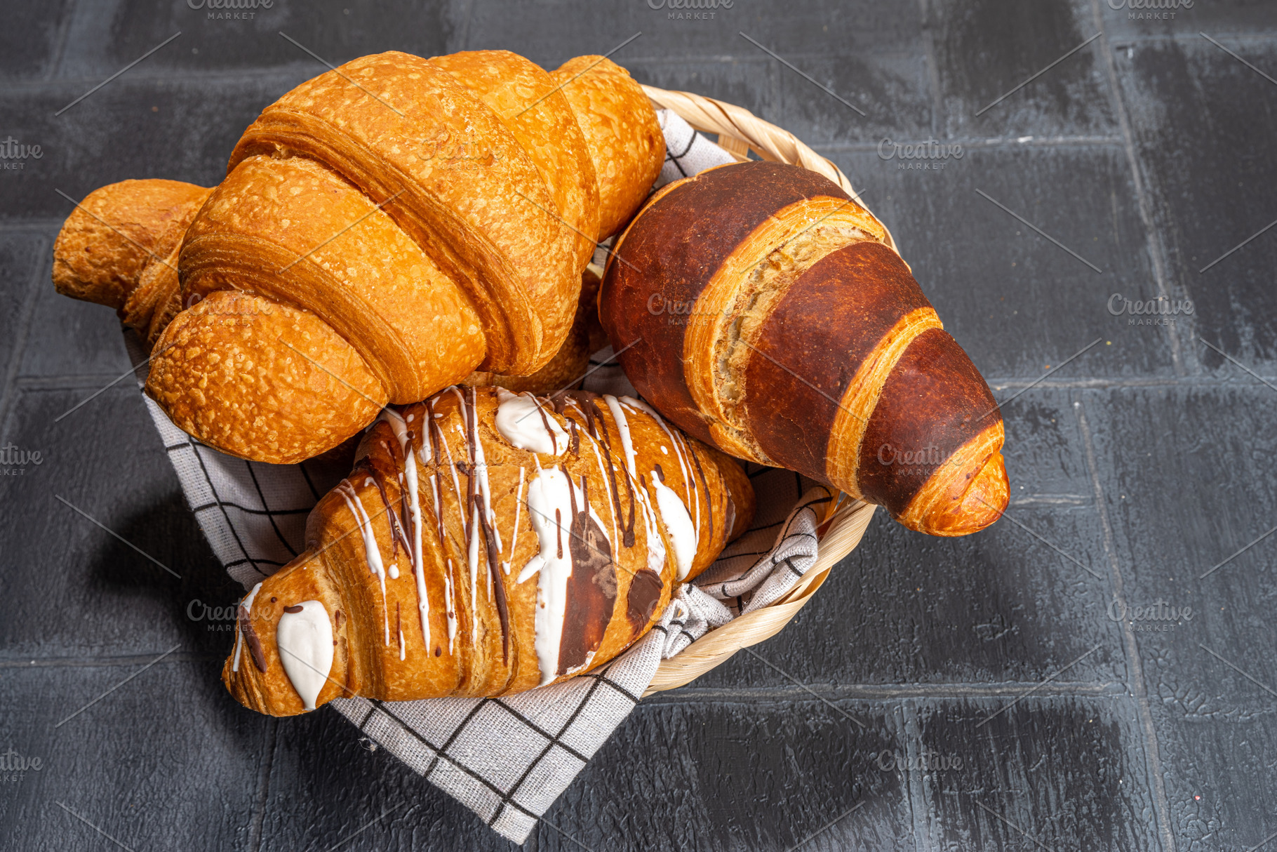 Freshly baked croissant, a Food & Drink Photo by Rimma