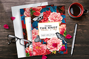 FLOWER WEDDING INVITATION, an Invitation Template by Totem Invitation House (Thumbnail 3 of 6)