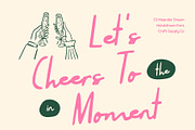 CS Meander Drawn, a Script Font by Craft Supply Co. (Thumbnail 2 of 8)