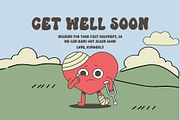 Groovy Night is a cool groovy font, a Handwritten Font by Brown Cupple (Thumbnail 5 of 7)