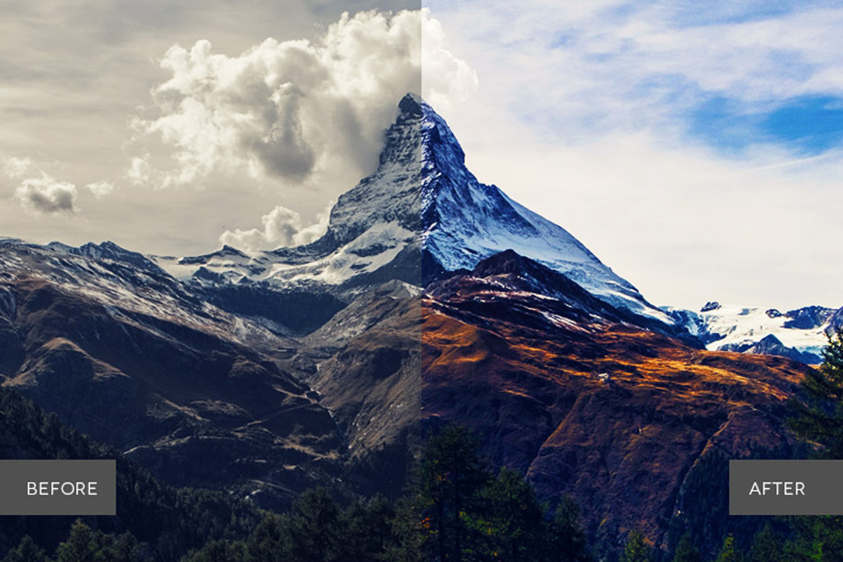 Ultra Landscapes Photoshop Actions, an Action Add-On by RockShutter (Photo 4 of 6)