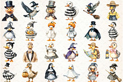 Halloween Goose Clipart PNG Sublimat, a Graphic by Libby Wishes (Thumbnail 2 of 6)