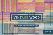 150 Vintage Wood Textures Set1, a Texture Graphic by FWStudio (Thumbnail 8 of 12)