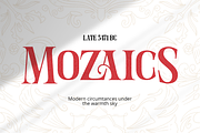 The Grivas - Stylish Serif Typeface, a Serif Font by Grontype (Thumbnail 9 of 11)
