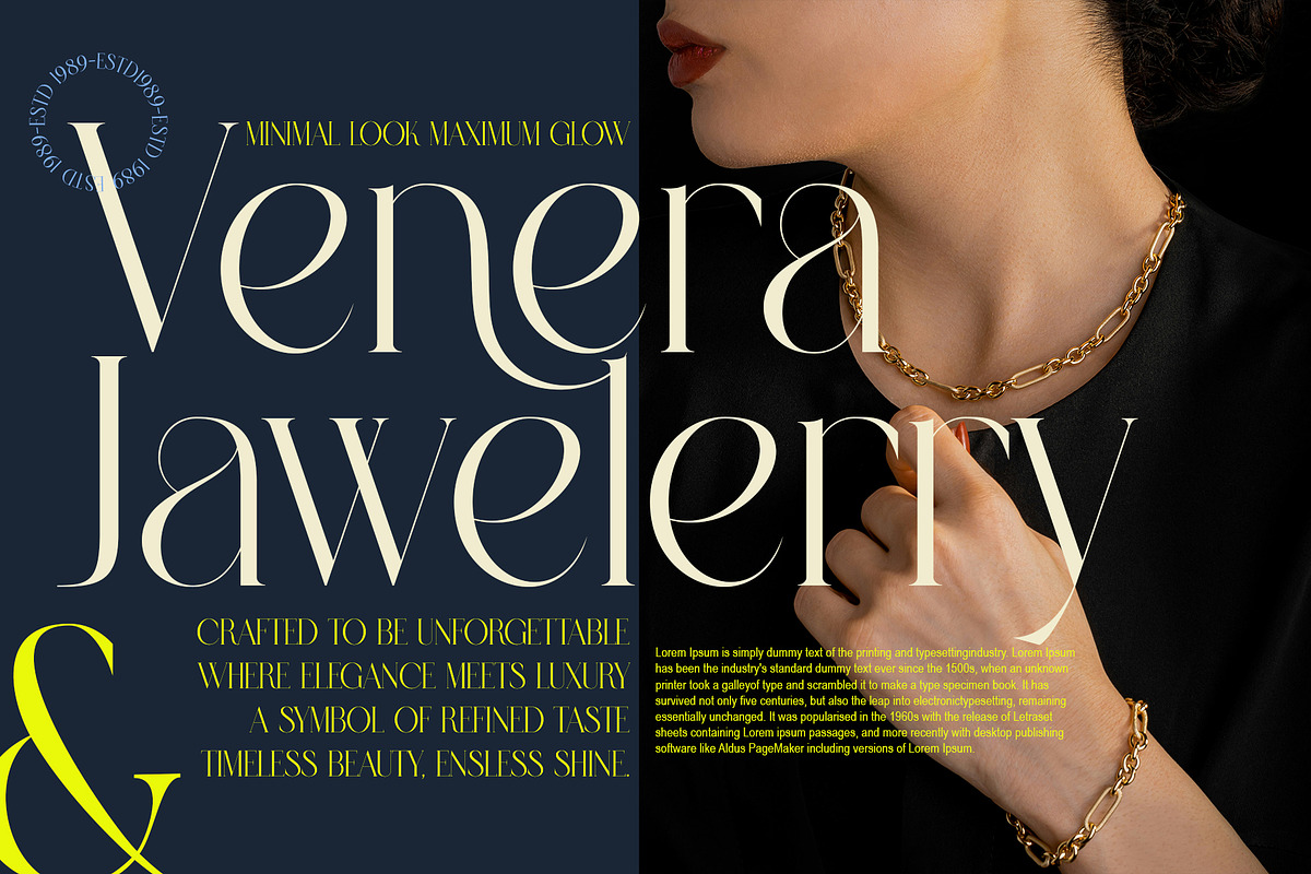 Galgen Modern Serif Font, a Serif Font by Alfinart (Photo 8 of 11)