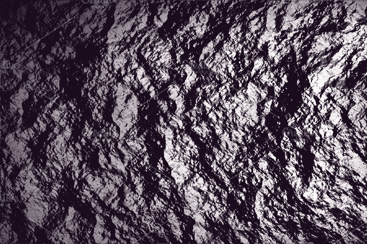 Set of 5 Metallic Rock Textures