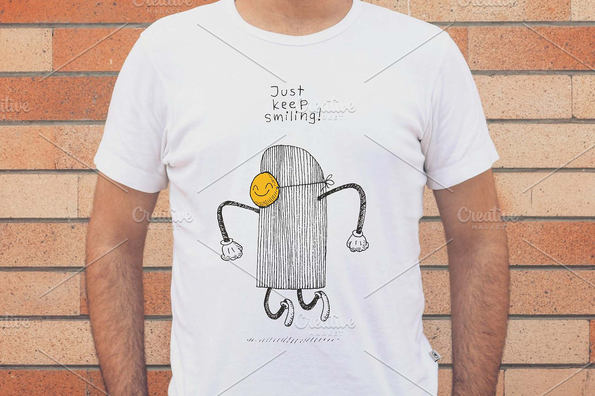 Just Keep Smiling. Hand drawn, an Object Illustration by DeShoff Art (Photo 2 of 3)