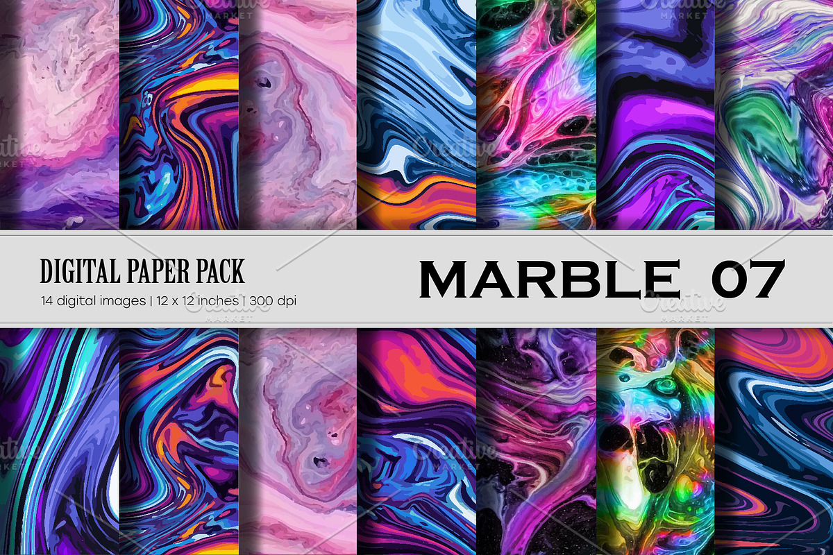 Big Bundle Digital Paper Marble., a Texture Graphic by KENO Mascots (Photo 8 of 11)