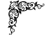 Vintage Floral Corner Bundle, a Graphic by Designer_Momina (Thumbnail 8 of 18)