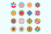 Colorful Circular Vector Icon Set, a Duotone Icon by FlyeredTemplate (Thumbnail 4 of 7)