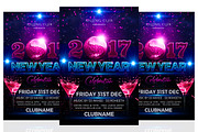 New Year Party Flyer, a Flyer Template by Flyerkart (Thumbnail 1 of 3)