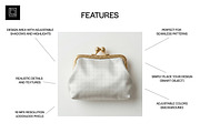 Satin Kiss-Lock Purse Mockup PSD, a Product Mockup by 1001 mockups (Thumbnail 2 of 9)
