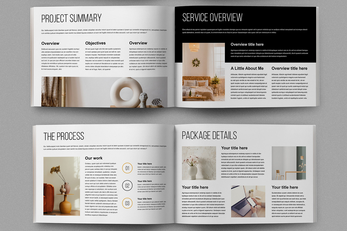 Client Welcome Packet Magazine