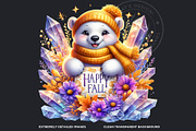 Autumn Cute animals with signs, a Seasonal Illustration by ThatsDesignArt (Thumbnail 3 of 10)