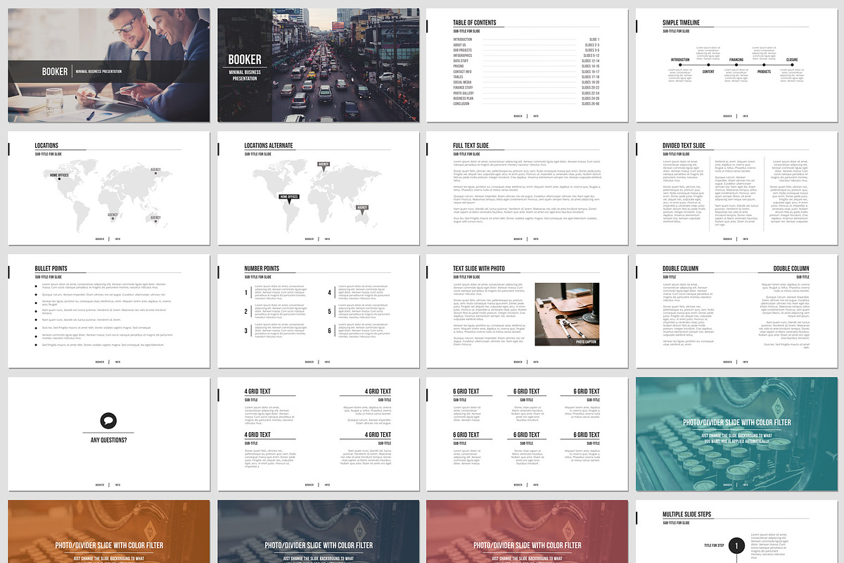 Booker - Business Presentation, a Presentation Template by Tugcu Design Co. (Photo 4 of 7)
