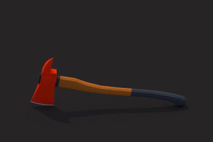 Low Poly Axe Pack