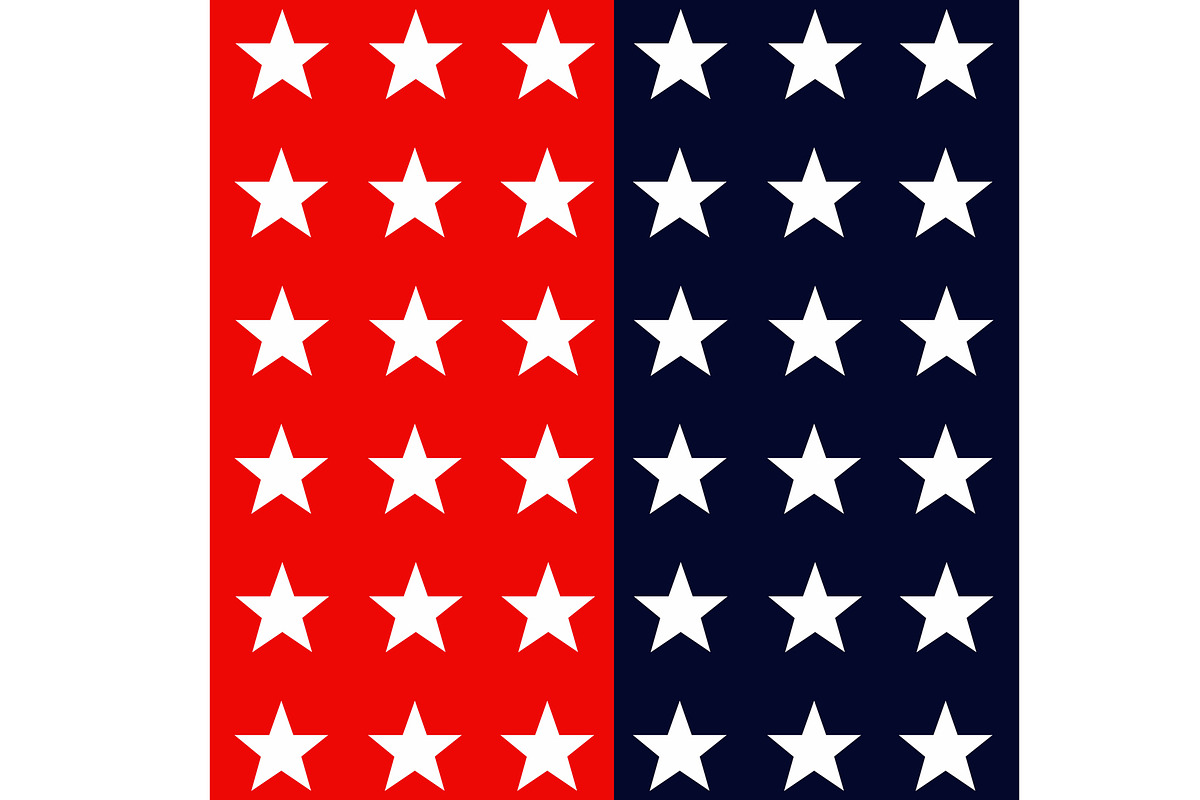 Patriotic Stars Red White and Blue, a Background Graphic by Sharon Schwalbe (Photo 5 of 6)