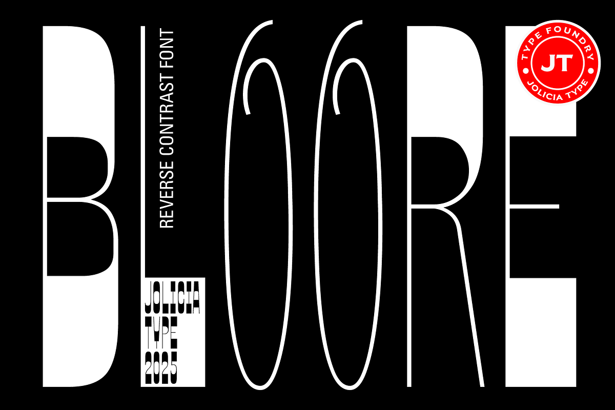 JT Bloore | Heading Font, a Sans Serif Font by Jolicia Type (Photo 1 of 13)