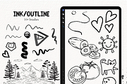 90+ ULTIMATE PROCREATE BRUSHES, a Brush Add-On by BeeRubby (Thumbnail 7 of 9)
