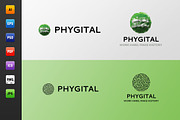 Phygital Logo, a Branding & Logo Template by Web Design Label (Thumbnail 2 of 5)