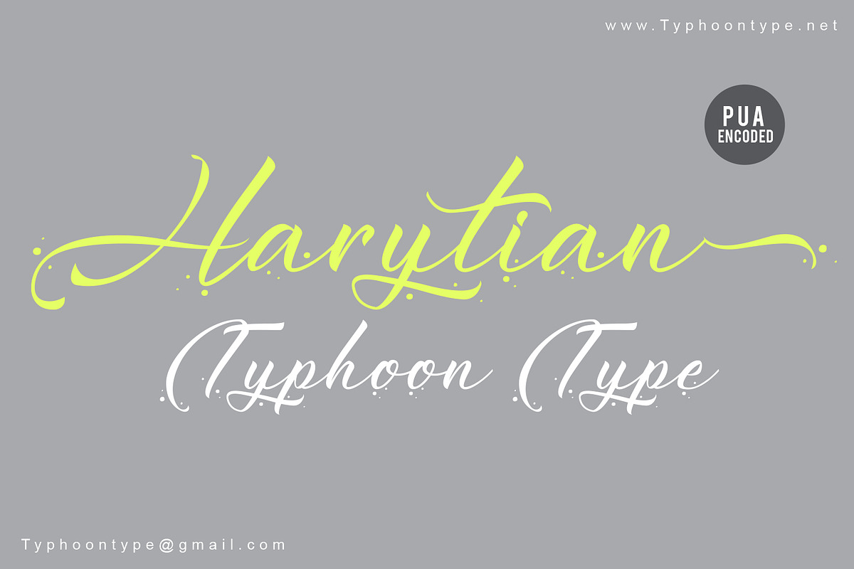 Harytian font