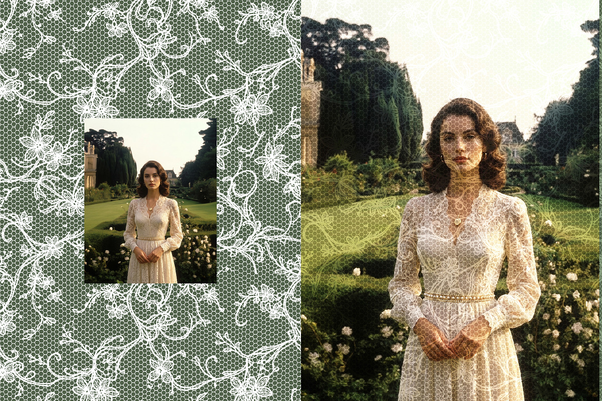 Lace Doilies and Texture Overlays, a Texture Graphic by OliaMuseDesign (Photo 3 of 10)