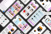 E-Commerce Shopping App UI Kit, an UI Kit Template by Muhammad_Ahmad (Thumbnail 4 of 6)