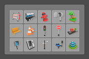 Metrix - Urban Props 3D Icons, an Object Illustration by twinstd (Thumbnail 6 of 6)