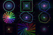 60fps Neon Tunnel Loops, a Background Graphic by cheapmotiongraphics (Thumbnail 6 of 7)