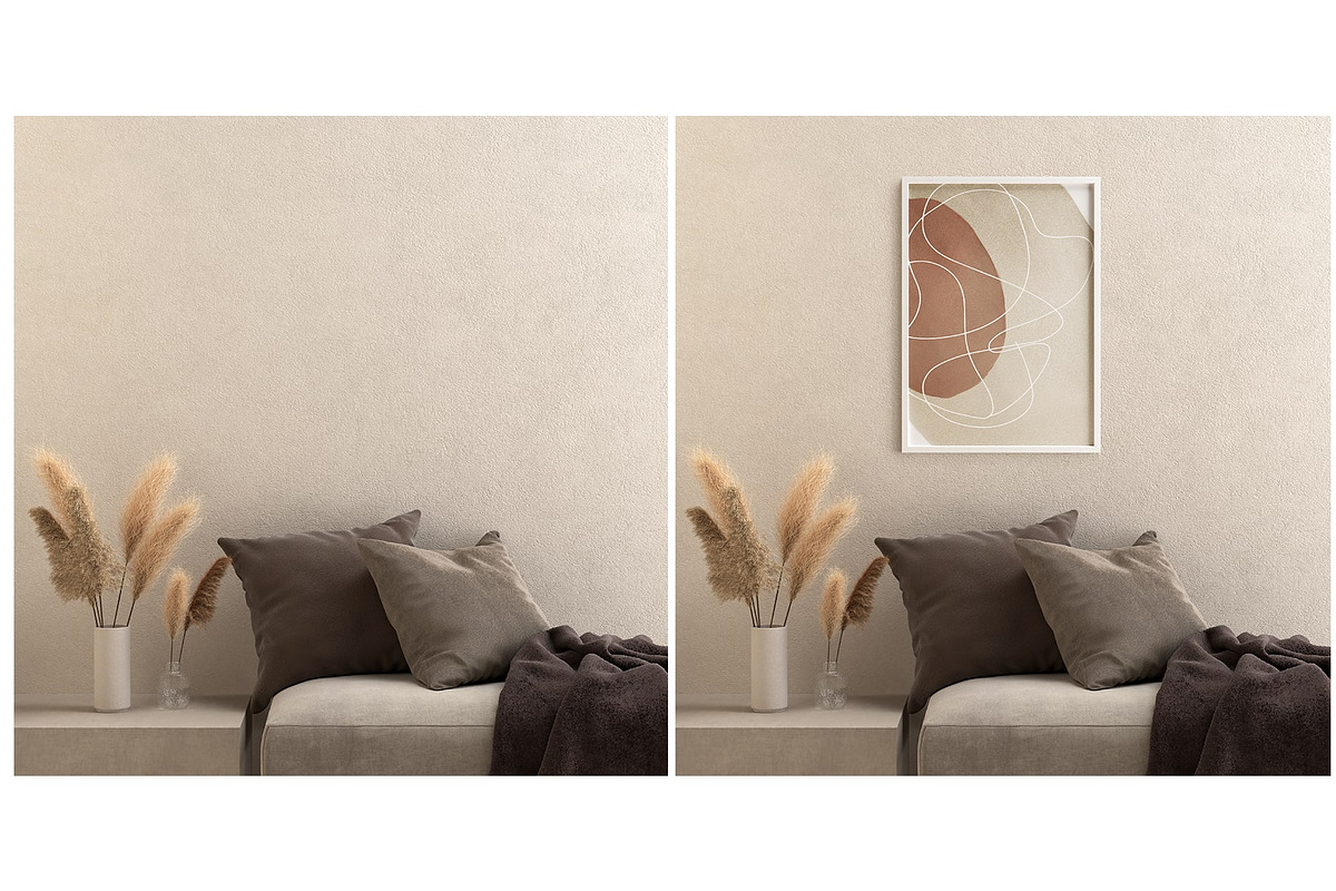 Frame And Artwork Mockup Kit 1, a Print Template by Ceacle Mockup (Photo 25 of 30)