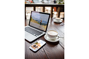 Mockup set with laptop and phone, a Mac Mockup by serkum (Thumbnail 3 of 4)