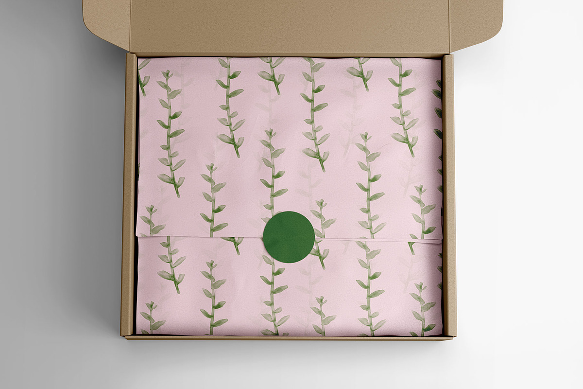 Botanical Watercolor PS Brushes, a Brush Add-On by Little Bean (Photo 4 of 6)