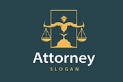 Simple Modern Luxury Law Firm Logo, a Branding & Logo Template by Maylianaw28 (Thumbnail 1 of 2)
