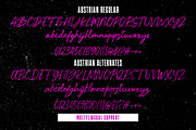 Austrian, a Script Font by Lucky Type (Thumbnail 11 of 12)