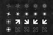 60 Vector Shapes Set - AI, EPS, PNG, a Graphic by Kojaif (Thumbnail 4 of 4)