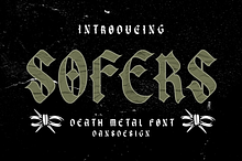 Soffer Vintage Blackletter font