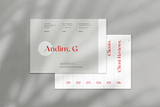 Graphic Design Portfolio, a Brochure Template by Occy Design (Thumbnail 1 of 9)