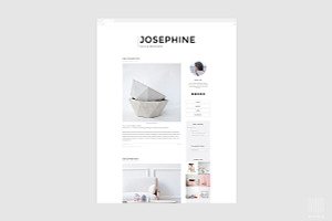 Lifestyle Magazine Blog Theme Jose