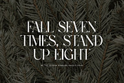Vogue Elegant Serif Font, a Serif Font by Perfectype (Thumbnail 5 of 6)