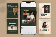 Autumn Fashion Campaign Social Media, a Social Media Template by Pitchlook.Studio (Thumbnail 3 of 3)