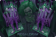 Clown show Halloween holiday session, a Seasonal Illustration by regalDRAW (Thumbnail 2 of 3)
