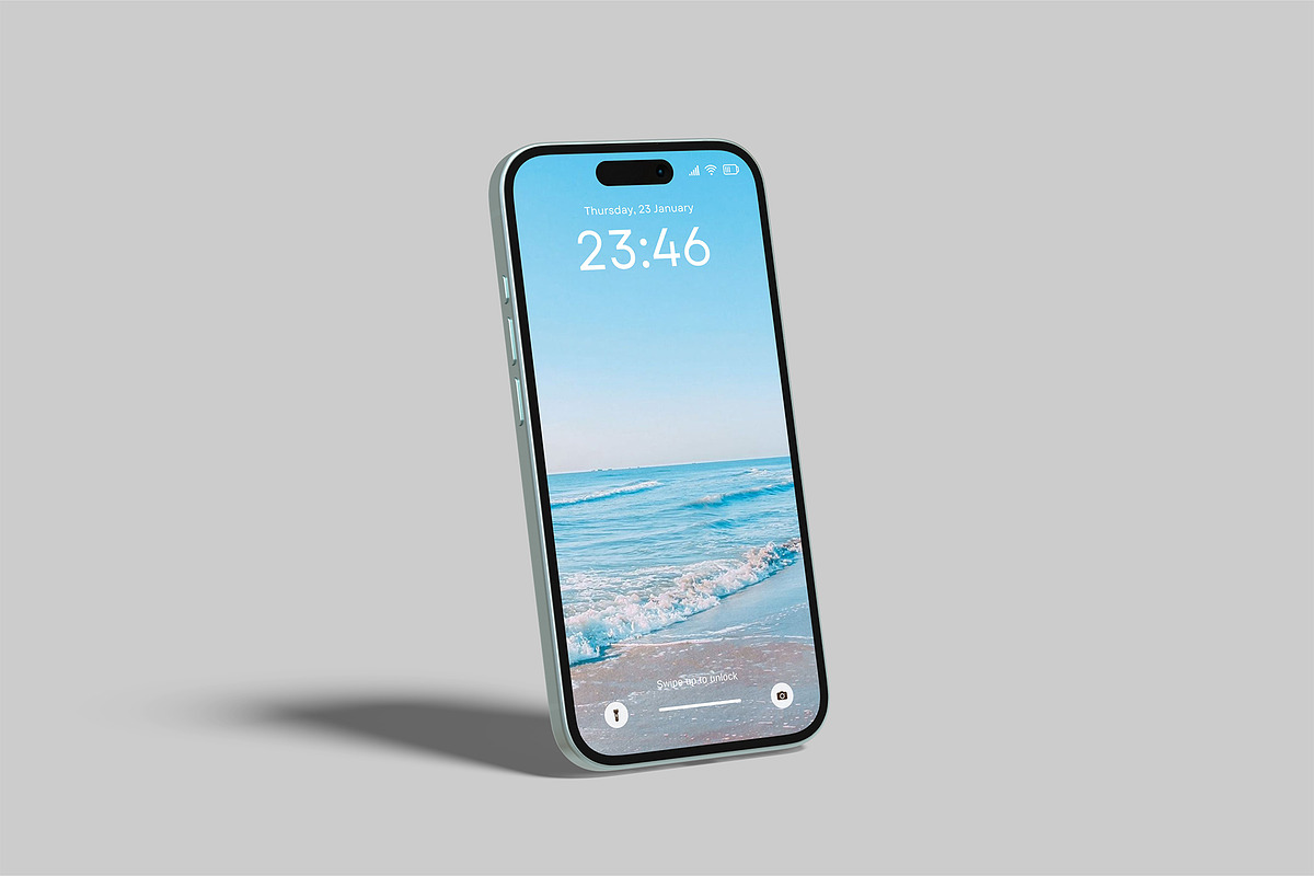 iPhone 16 Mockup, an iPhone Mockup by Amigos__46 (Photo 2 of 10)